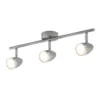 Vector 3 Bar LED Spotlight - Satin Nickel -Luxe Light Shop 12810129 1534843073243001