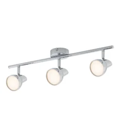 Apollo 3 Lamp LED Spotlight Bar - Chrome