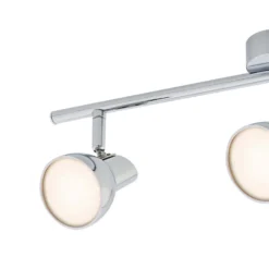 Apollo 3 Lamp LED Spotlight Bar - Chrome -Luxe Light Shop 12810237 8784843073862648