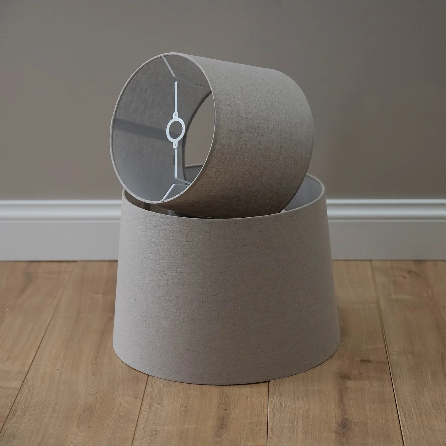 Tapered Lamp Shade - Natural 5 Tapered Lamp Shade - Natural - Image 3