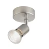 Rochdale 1x 35W Spotlight - Brushed Stainless Steel -Luxe Light Shop 12813666 3404843085909862