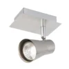 Swansea 1x 35W Spotlight - Brushed Stainless Steel -Luxe Light Shop 12813668 1734843086220923