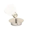 Arla 1x 28W Double Wall Spotlight - Satin Nickel 2 Arla 1x 28W Double Wall Spotlight - Satin Nickel -Luxe Light Shop 12813800 8134831968018534