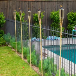 Bamboo Garden Torch - 150cm -Luxe Light Shop 12815101 1194931996931126