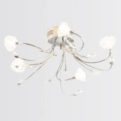 Flora 5 Lamp Semi-Flush Ceiling Light -Luxe Light Shop 12815958 1294938641700480