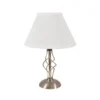 Darcie Satin Nickel Table Lamp 2 Darcie Satin Nickel Table Lamp -Luxe Light Shop 12816352 5014832141925441