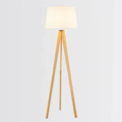 Poppy Tripod Floor Lamp - Natural 13 Poppy Tripod Floor Lamp - Natural -Luxe Light Shop 12816482 5054833200649462