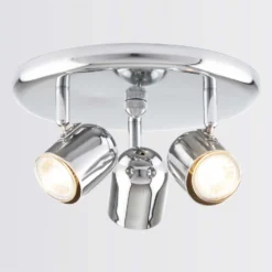 Phoenix 3 Lamp Spotlight - Chrome -Luxe Light Shop 12816706 8804843347899004