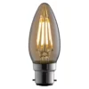 LED Filament Candle 4W B22 Vintage Light Bulb -Luxe Light Shop 12817854 4774831958980059