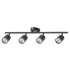 Travis 4 Light Spotlight Bar - Black -Luxe Light Shop 12817922 1364843359445590