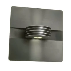 Lutec Split LED Up & Down Outdoor Wall Light - Anthracite -Luxe Light Shop 12819091 1134832977654878