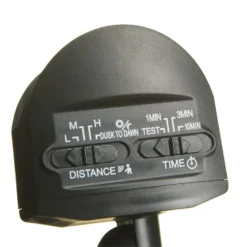 Lutec Shrimp Twin Head LED PIR Outdoor Wall Light - Black -Luxe Light Shop 12819180 2454832983077756