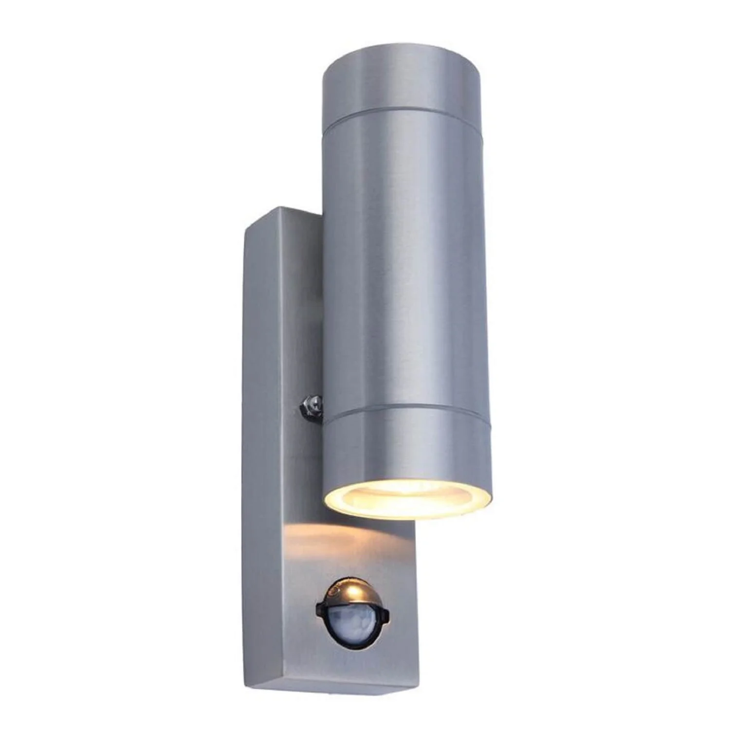 Lutec Rado Up/Down PIR Outdoor Wall Light - Stainless Steel 4 Lutec Rado Up/Down PIR Outdoor Wall Light - Stainless Steel - Image 2