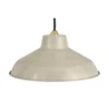 Retro Metal Easy Fit Pendant Light Shade - Cream -Luxe Light Shop 12819477 4174831917376401