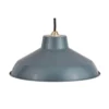 Retro Metal Easy Fit Pendant Light Shade - Blue 2 Retro Metal Easy Fit Pendant Light Shade - Blue -Luxe Light Shop 12819602 3924831916714970