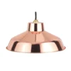 Retro Metal Easy Fit Pendant Light Shade - Copper 1 Retro Metal Easy Fit Pendant Light Shade - Copper -Luxe Light Shop 12819603 1474831916581551
