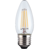 TCP Filament Candle Clear 40W ES Warm Dimmable Light Bulb 2 TCP Filament Candle Clear 40W ES Warm Dimmable Light Bulb -Luxe Light Shop 12824448 4374831952078424