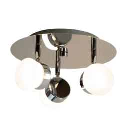 Paisley LED Bathroom Round Plate Spotlight - 3 X 4.5W -Luxe Light Shop 12826177 2544958071593303