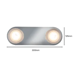 Willow 2 X 5w Bubble Bathroom Light -Luxe Light Shop 12826314 6794958088219636
