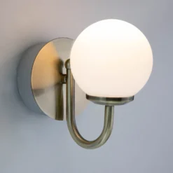 Victoria 6w Antique Brass LED Bathroom Wall Light -Luxe Light Shop 12827076 1464958096992044