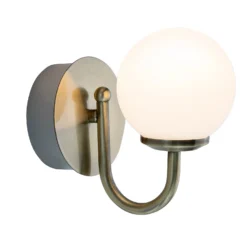Victoria 6w Antique Brass LED Bathroom Wall Light -Luxe Light Shop 12827076 8124958097026946