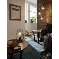 Eglo Newtown Table Lamp - Black -Luxe Light Shop 12828082 2284832953057101