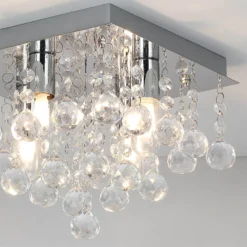 Orlando 23cm Square Flush - Chrome 7 Orlando 23cm Square Flush - Chrome -Luxe Light Shop 12831932 5234832984294205