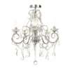 Vela 5 Light Bath Chandelier - Chrome -Luxe Light Shop 12831934 4384831945166088