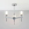Gene Clear Cylinder 3 Light Flush - Chrome 2 Gene Clear Cylinder 3 Light Flush - Chrome -Luxe Light Shop 12832042 1374832980443726
