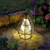 Small Solar Lightbulb Cage Lantern -Luxe Light Shop 12835744 1665032719853911
