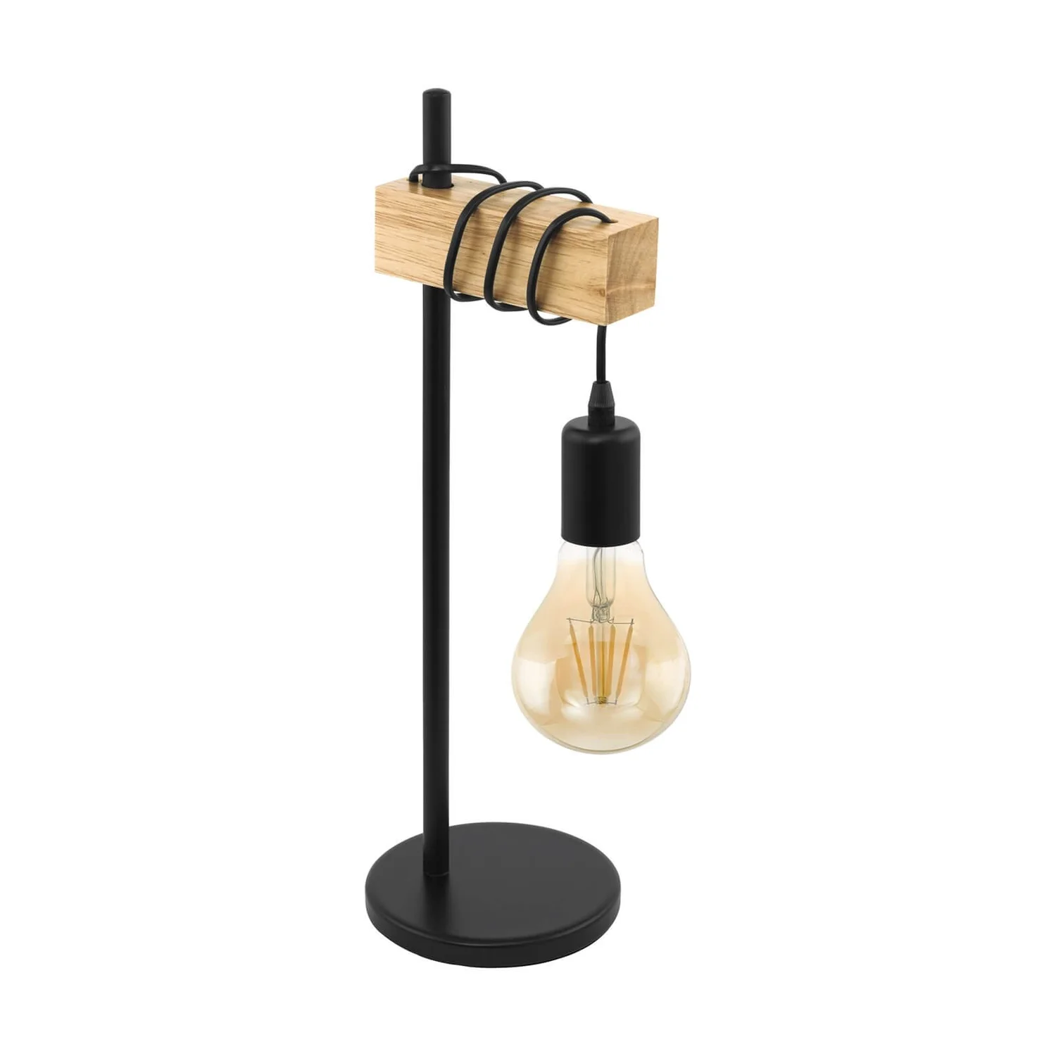 Eglo Townshend Table Lamp - Black 3 Eglo Townshend Table Lamp - Black