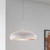 Eglo Mogano 1 Pendant Light - White & Copper -Luxe Light Shop 12836801 6824941821161461