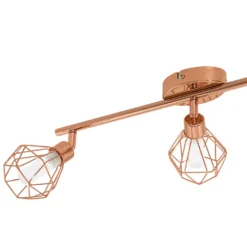 Eglo Zapata Triple Spotlight - Copper -Luxe Light Shop 12836886 1174843502964471