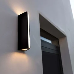 Lutec Leo LED Up & Down Outdoor Wall Light - Anthracite 8 Lutec Leo LED Up & Down Outdoor Wall Light - Anthracite -Luxe Light Shop 12840627 1824952656643943