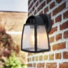 Lutec Kelsey Outdoor Wall Lantern - Black 2 Lutec Kelsey Outdoor Wall Lantern - Black -Luxe Light Shop 12840644 4454952691412503