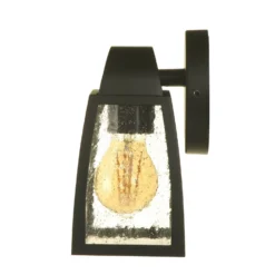 Lutec Kelsey Outdoor Wall Lantern - Black 10 Lutec Kelsey Outdoor Wall Lantern - Black -Luxe Light Shop 12840644 7114833191896998
