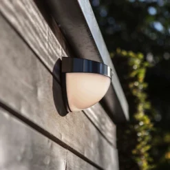 Lutec Bubble Solar LED Outdoor Wall Light With PIR Motion Sensor -Luxe Light Shop 12840752 8924952869514847