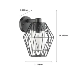 EGLO Canove Caged Exterior Wall Light 8 EGLO Canove Caged Exterior Wall Light -Luxe Light Shop 12881609 8794843702064943