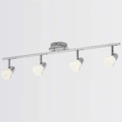 Rhea 4 Lamp Spotlight Bar - Polished Chrome -Luxe Light Shop 12882212 2074843517726418