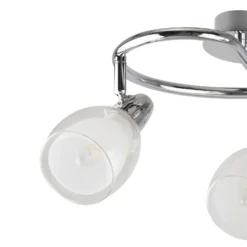 Eliza 3 Lamp Spotlight Plate - Chrome 10 Eliza 3 Lamp Spotlight Plate - Chrome -Luxe Light Shop 12882217 4334843518160908