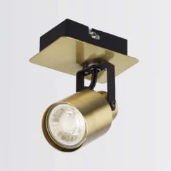 Lucy Single Lamp Spotlight - Gold & Black 9 Lucy Single Lamp Spotlight - Gold & Black -Luxe Light Shop 12882218 1114843518434490
