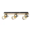 Lucy 3 Lamp Spotlight Plate - Gold & Black 2 Lucy 3 Lamp Spotlight Plate - Gold & Black -Luxe Light Shop 12882221 4874843518922302
