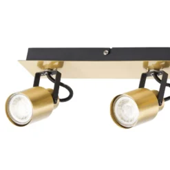 Lucy 3 Lamp Spotlight Plate - Gold & Black 11 Lucy 3 Lamp Spotlight Plate - Gold & Black -Luxe Light Shop 12882221 9004843518965340