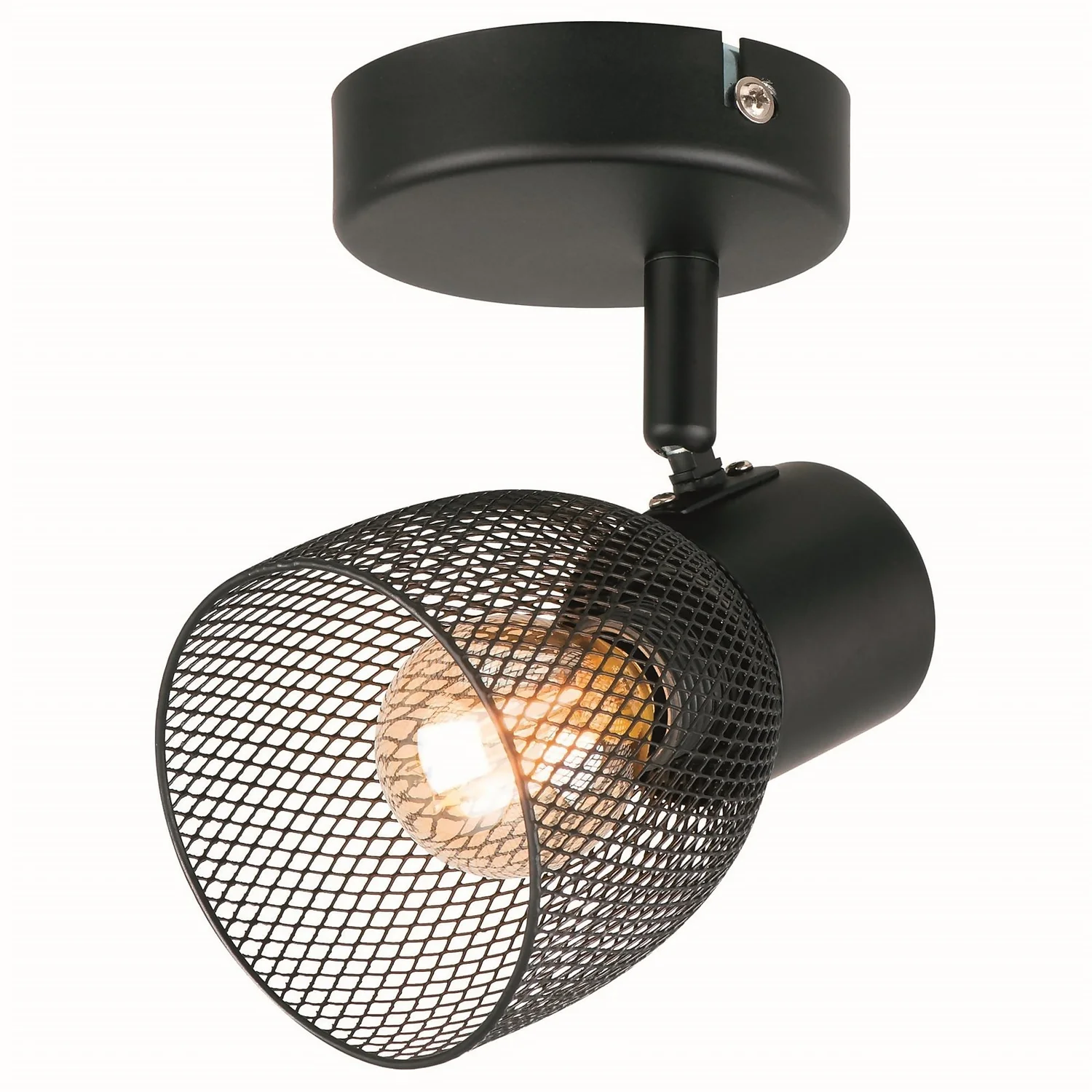 Emily Single Lamp Spotlight - Black 3 Emily Single Lamp Spotlight - Black