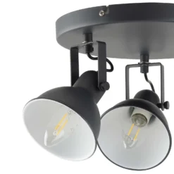 Alfie 3 Lamp Spotlight Plate - Grey 10 Alfie 3 Lamp Spotlight Plate - Grey -Luxe Light Shop 12882231 7164843519964184
