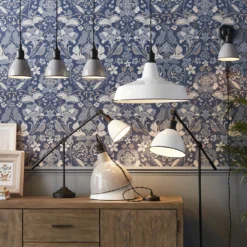 Country Living Farmhouse Dome Pendant Light - Grey - 25cm -Luxe Light Shop 12882885 1974860936546903