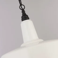 Country Living Farmhouse Pendant Light - White - 46cm 11 Country Living Farmhouse Pendant Light - White - 46cm -Luxe Light Shop 12882890 2224860936647397