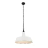 Country Living Farmhouse Pendant Light - White - 46cm 1 Country Living Farmhouse Pendant Light - White - 46cm -Luxe Light Shop 12882890 9024860936497043