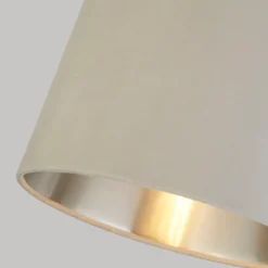 House Beautiful Samet Velvet Drum Shade - Grey - 30cm 11 House Beautiful Samet Velvet Drum Shade - Grey - 30cm -Luxe Light Shop 12882900 1904861162040757