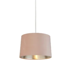 House Beautiful Samet Velvet Drum Shade - Pink - 30cm 9 House Beautiful Samet Velvet Drum Shade - Pink - 30cm -Luxe Light Shop 12882905 1534861162870686